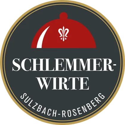 Rundes Logo der Schlemmerwochen